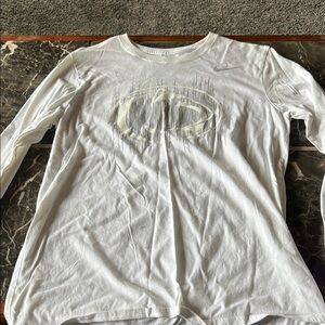 Nike Penn State White Long Sleeve Shirt